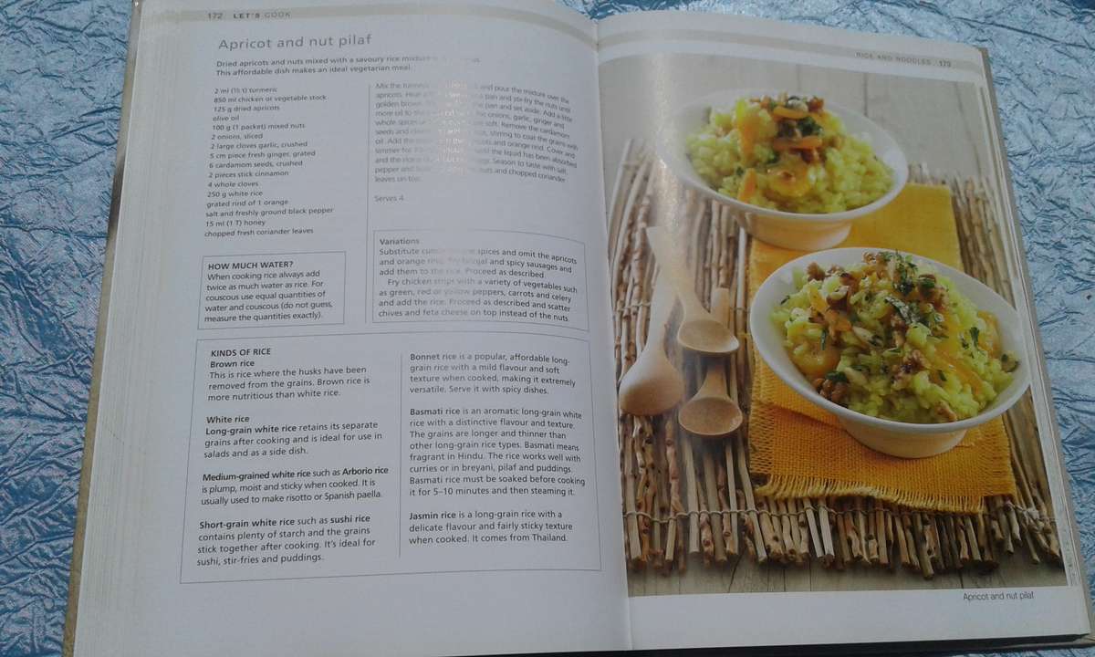 `Let's Cook 5"  Carmen Niehaus.  Hard cover.