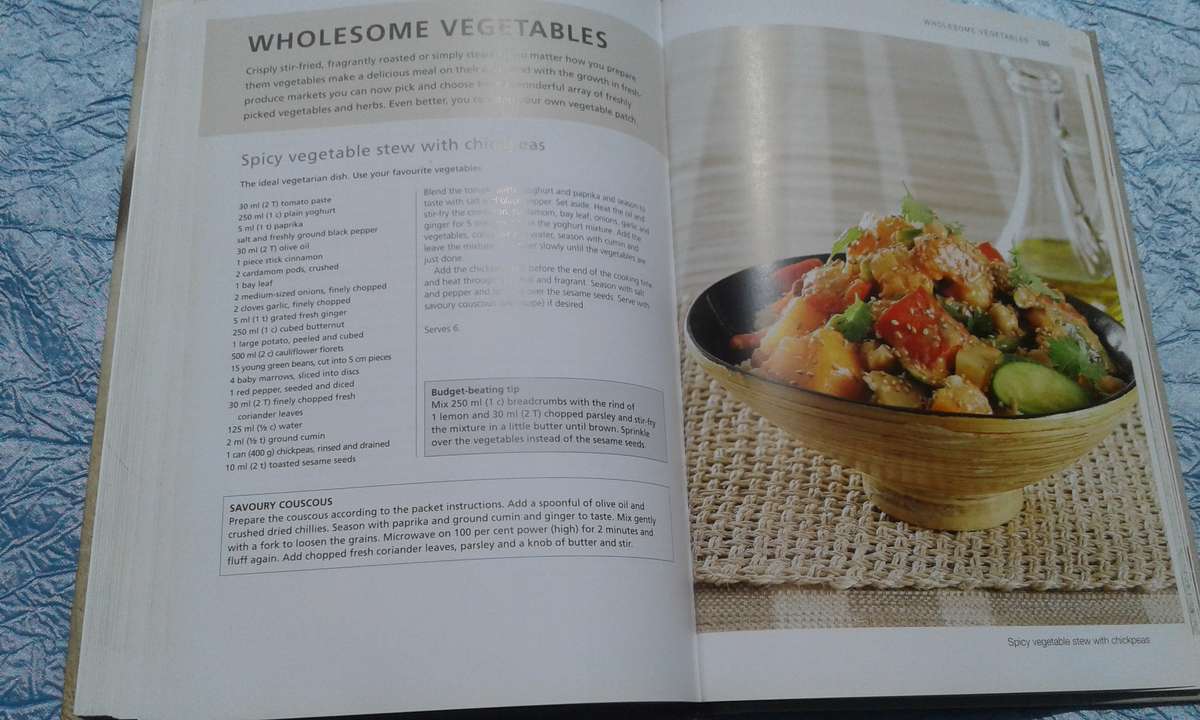 `Let's Cook 5"  Carmen Niehaus.  Hard cover.