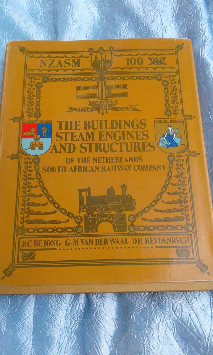 `The Buildings, Steam Engines and Structures of the Netherlands Railway Company.   Hard cover.