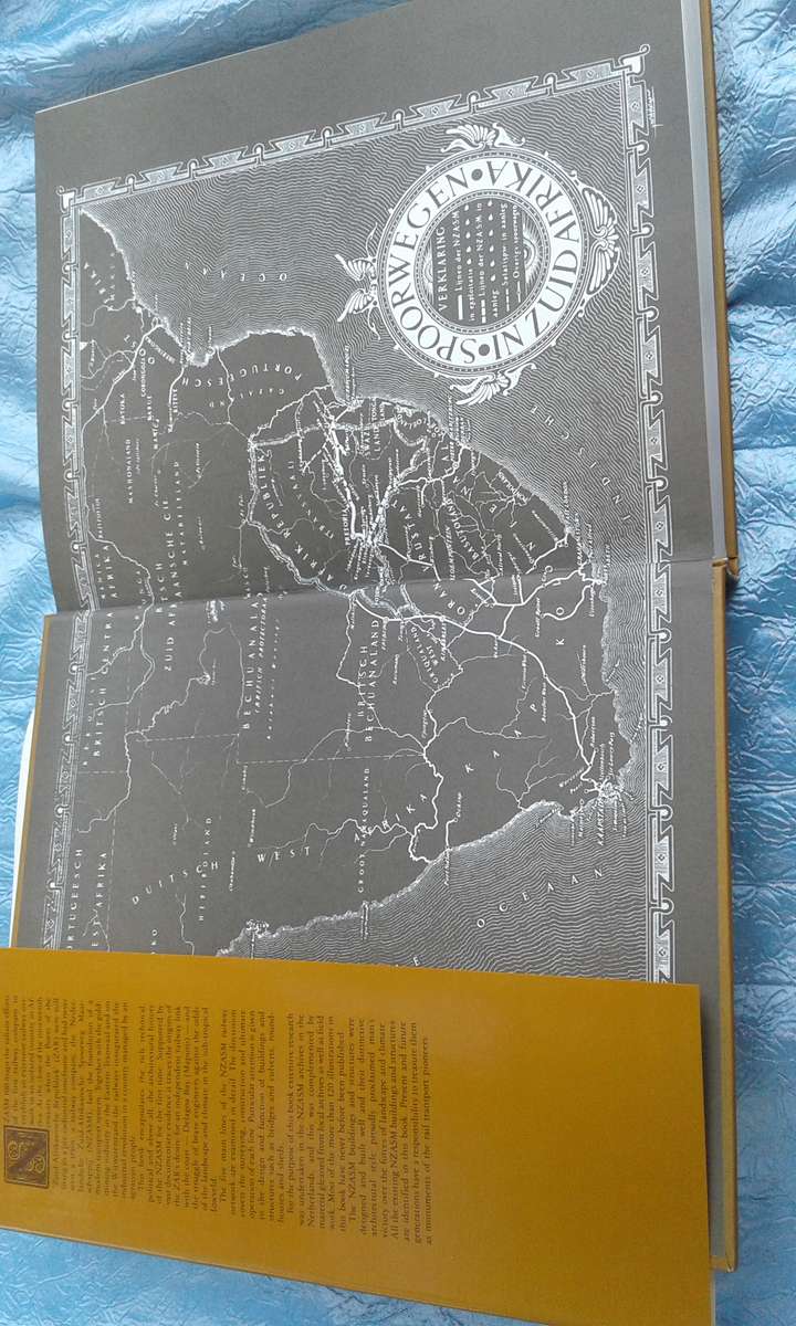 `The Buildings, Steam Engines and Structures of the Netherlands Railway Company.   Hard cover.