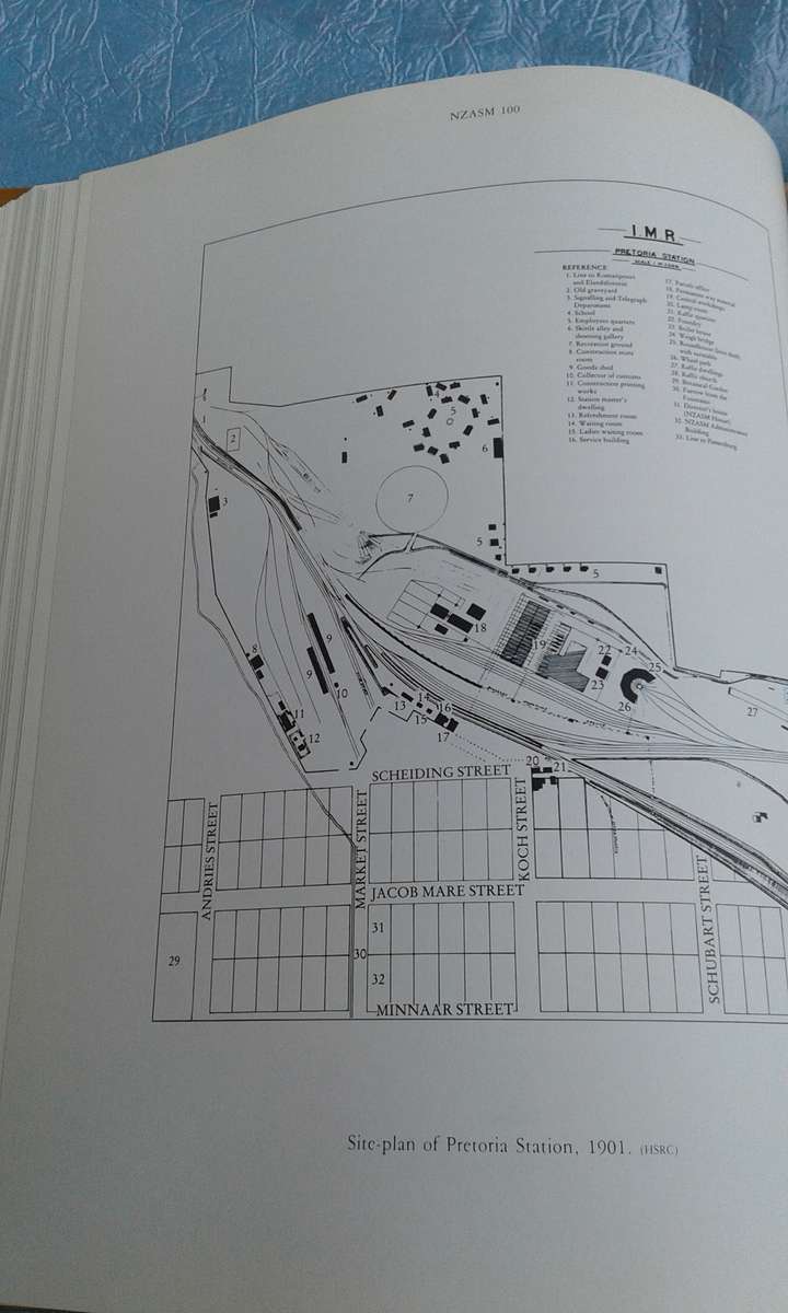 `The Buildings, Steam Engines and Structures of the Netherlands Railway Company.   Hard cover.