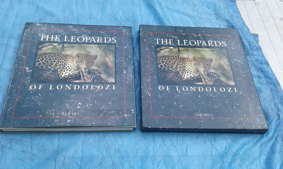 "Leopards of Londolozi"  Hard cover.