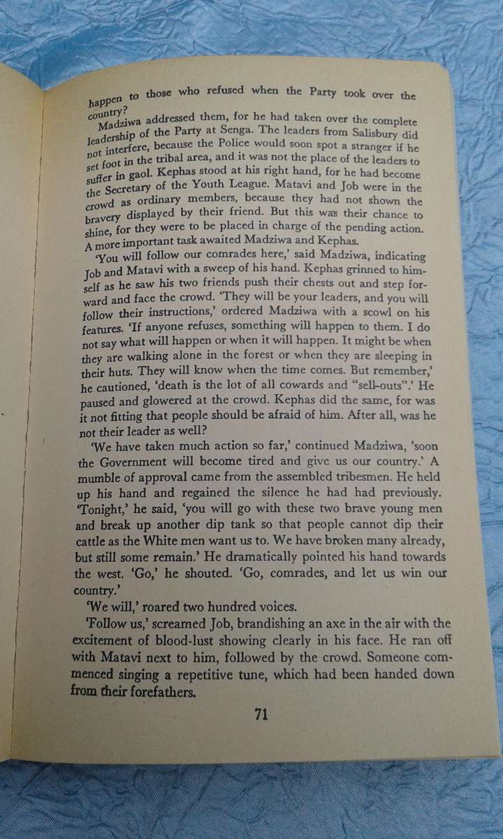 `The Rain Goddess"  Peter Stiff.  Soft cover.