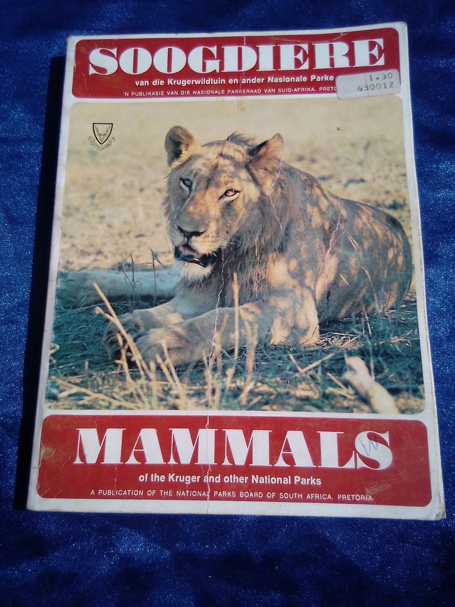 Soogdiere/Mammals  Ninth edition.  1977.Soft cover.