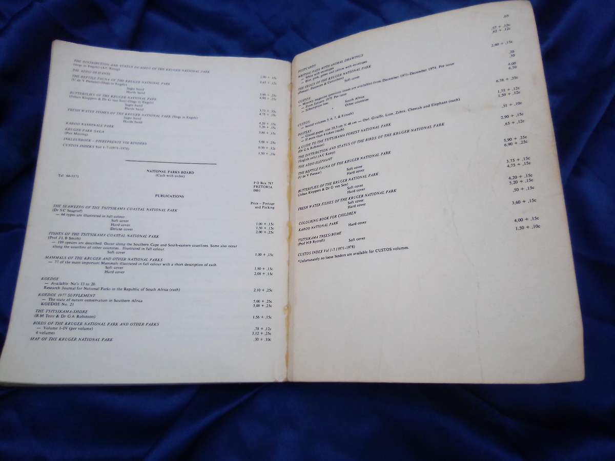 Soogdiere/Mammals  Eleventh edition.  1980.  Soft cover.