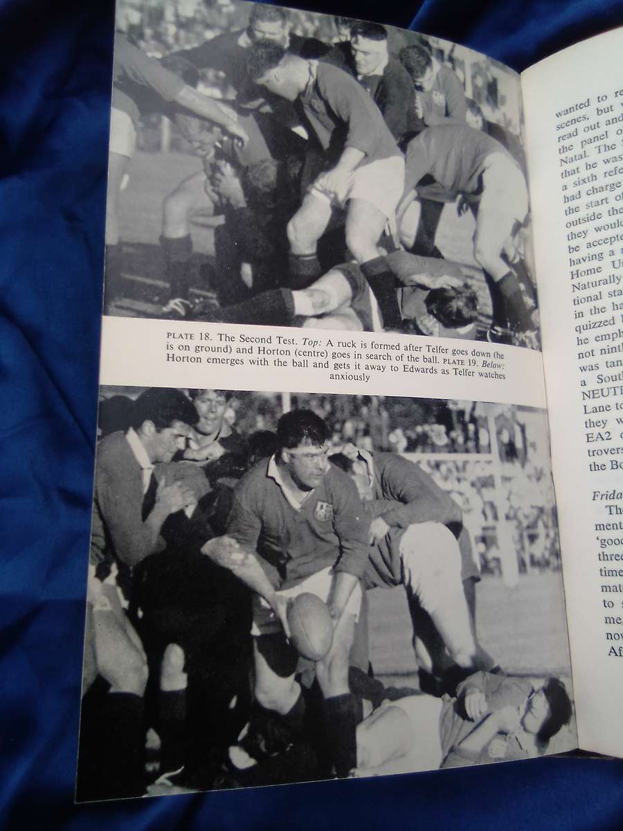 `On Trek Again"  The British Rugby Lions in South Africa 1968.  Hard cover.