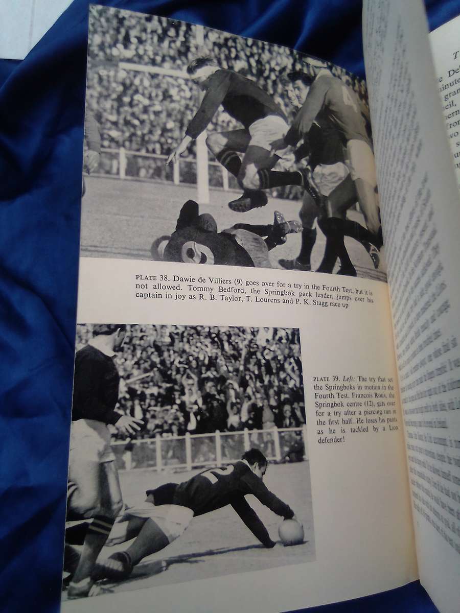 `On Trek Again"  The British Rugby Lions in South Africa 1968.  Hard cover.