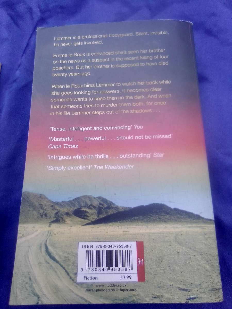 `Blood Safari"  Deon Meyer   Soft cover.