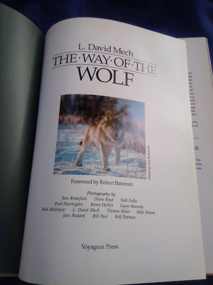 "The Way of the Wolf" Hard cover.