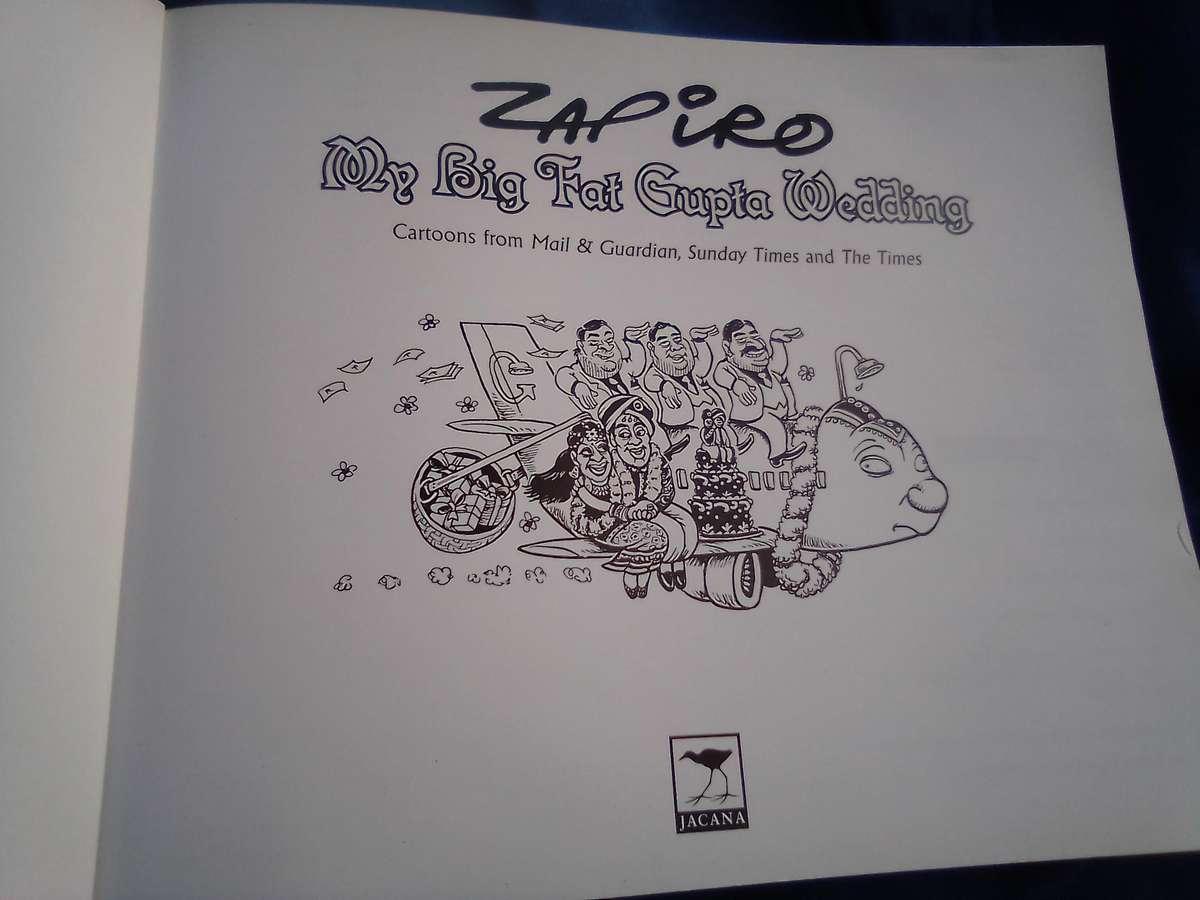 `Zapiro  My Big Fat Gupta Wedding"`  Soft cover.