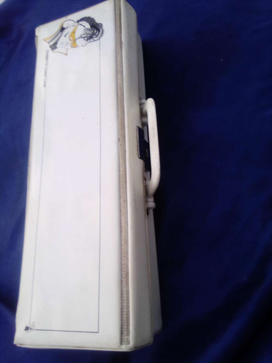 Tape Cassette carry case with 20 cassettes.