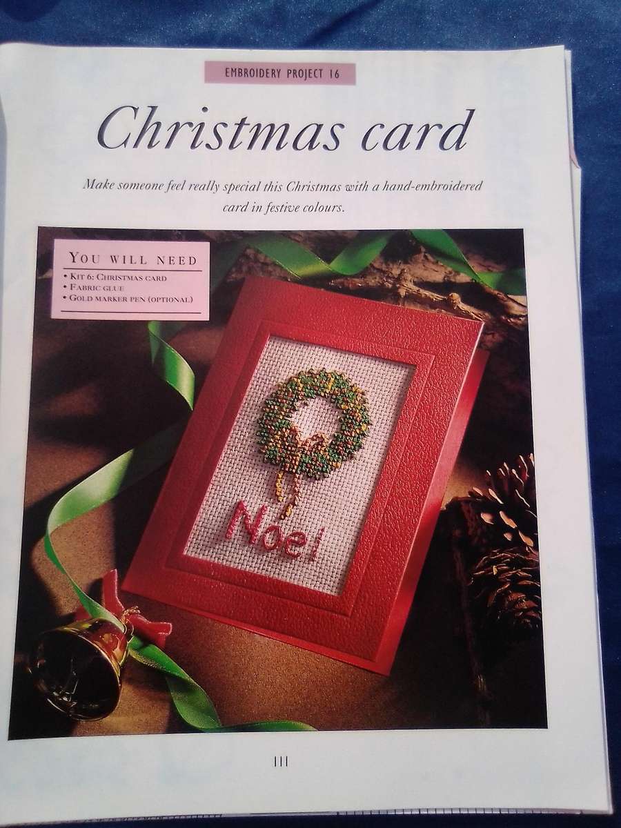 "Needlecraft 6" Craft magazine c/w pull-out pattern