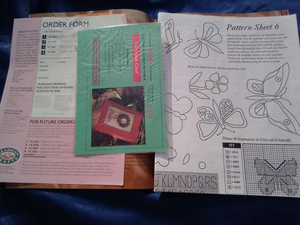 "Needlecraft 6" Craft magazine c/w pull-out pattern