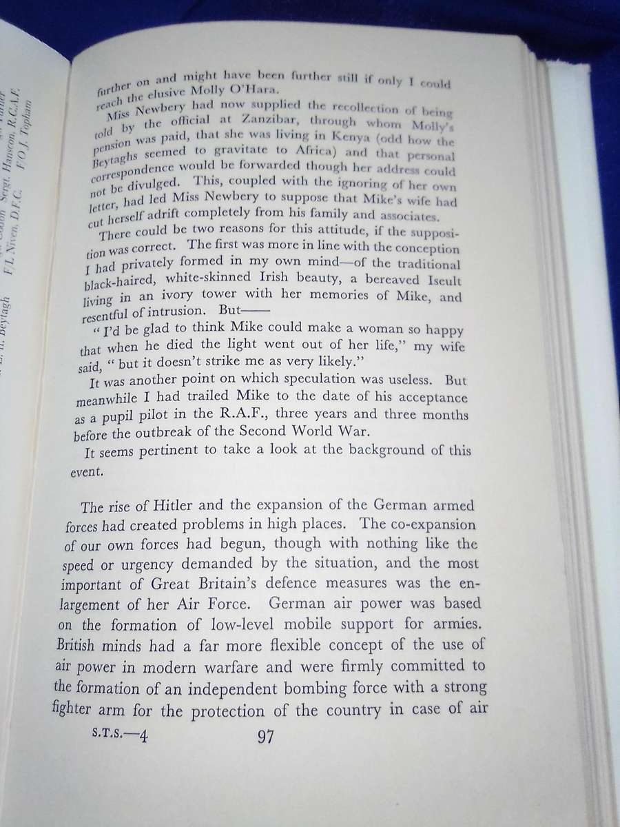 "Shoulder the Sky". Gil Thomas.  Soft cover.