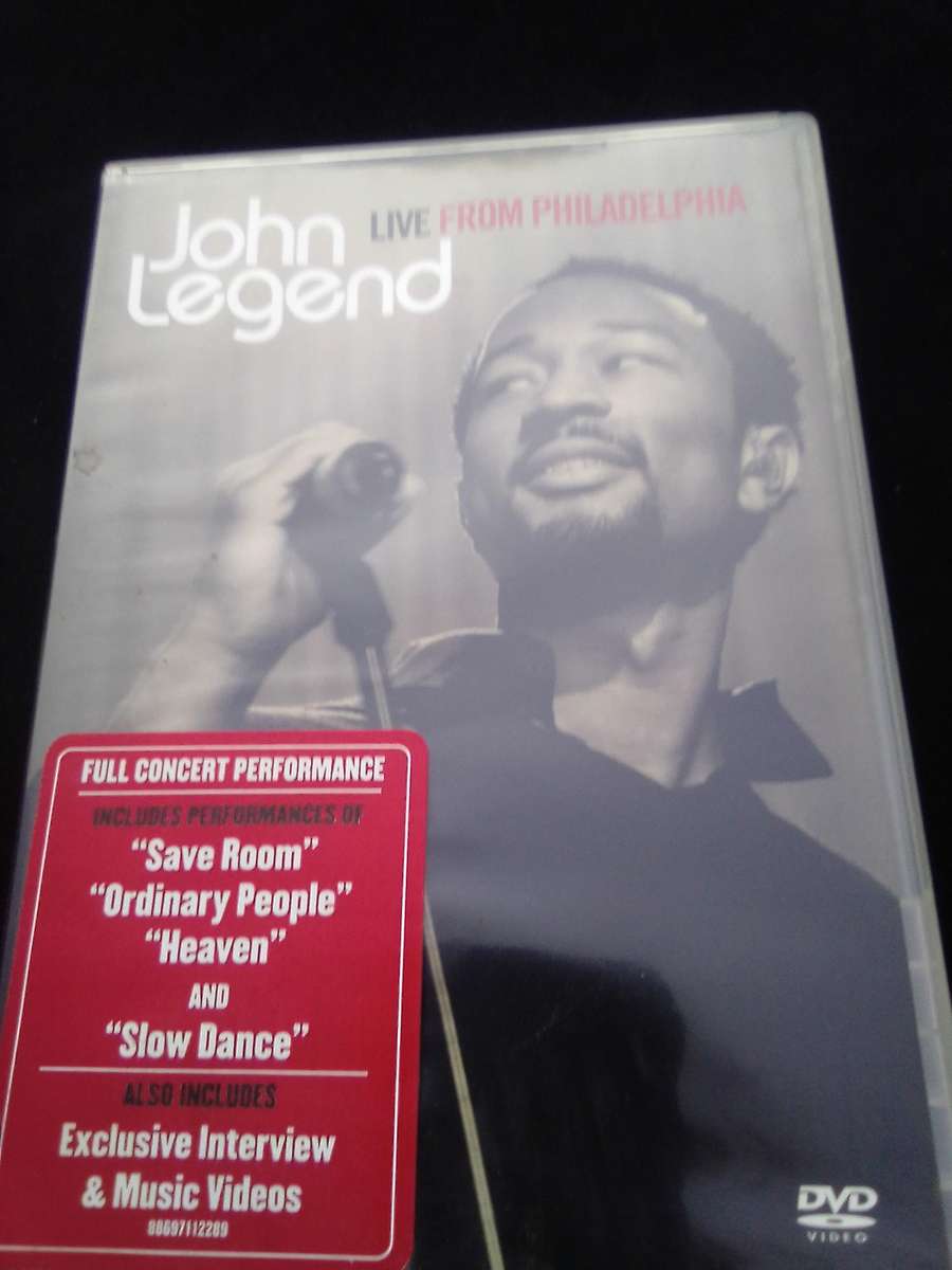 DVD John Legend.  Live from Philadelphia.