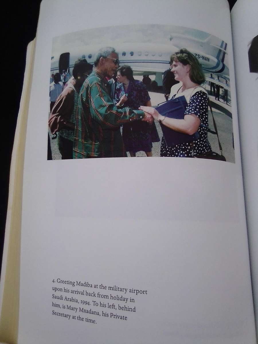 "Good morning, Mr. Mandela"  Zelda la Grange.  Soft cover.