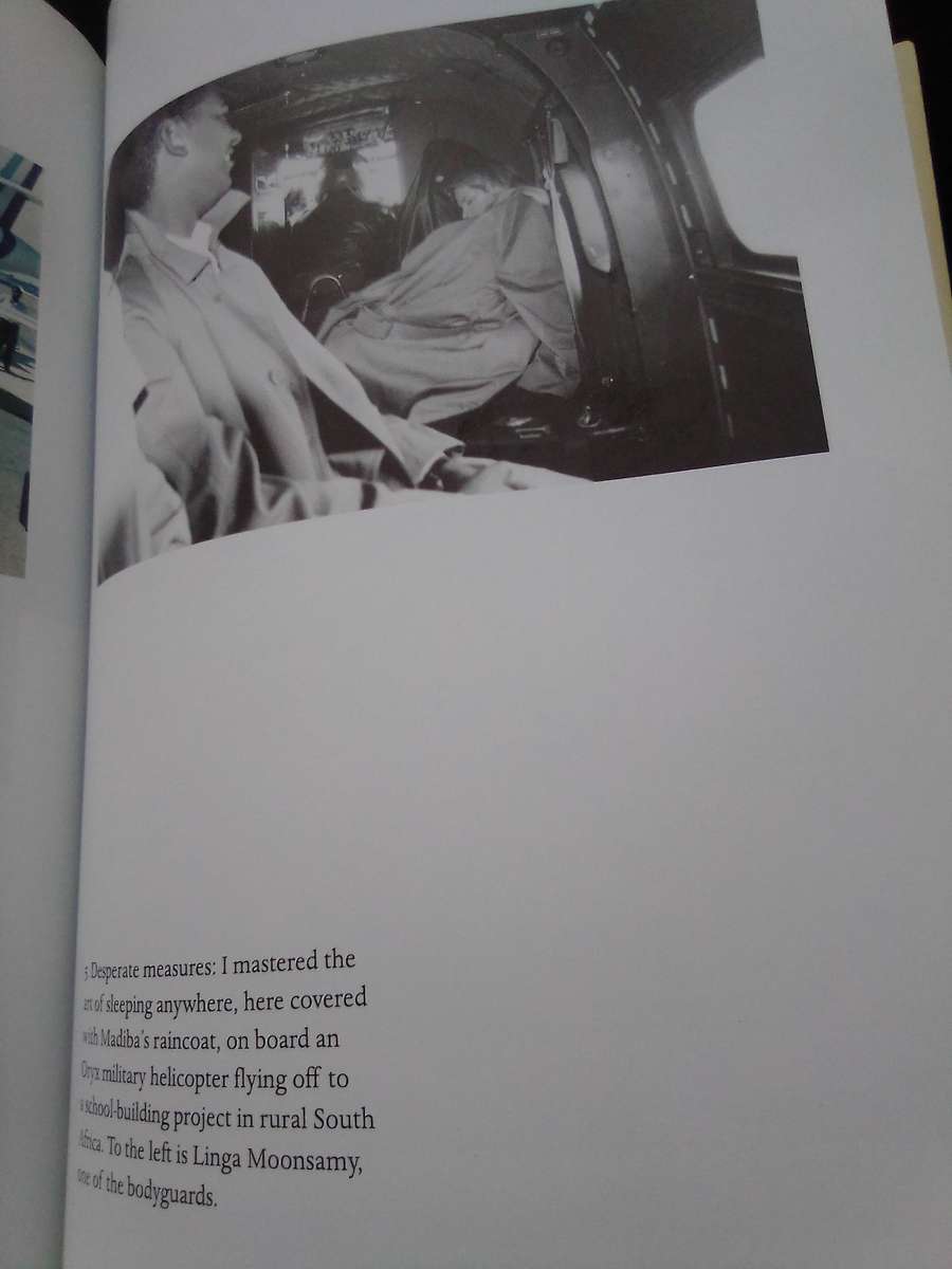 "Good morning, Mr. Mandela"  Zelda la Grange.  Soft cover.