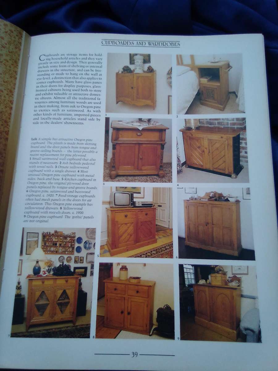 "Cottage Furniture in South Africa"  Hard cover.