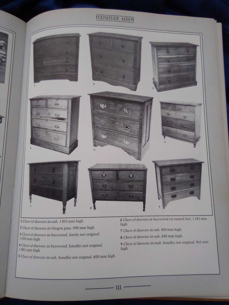 "Cottage Furniture in South Africa"  Hard cover.