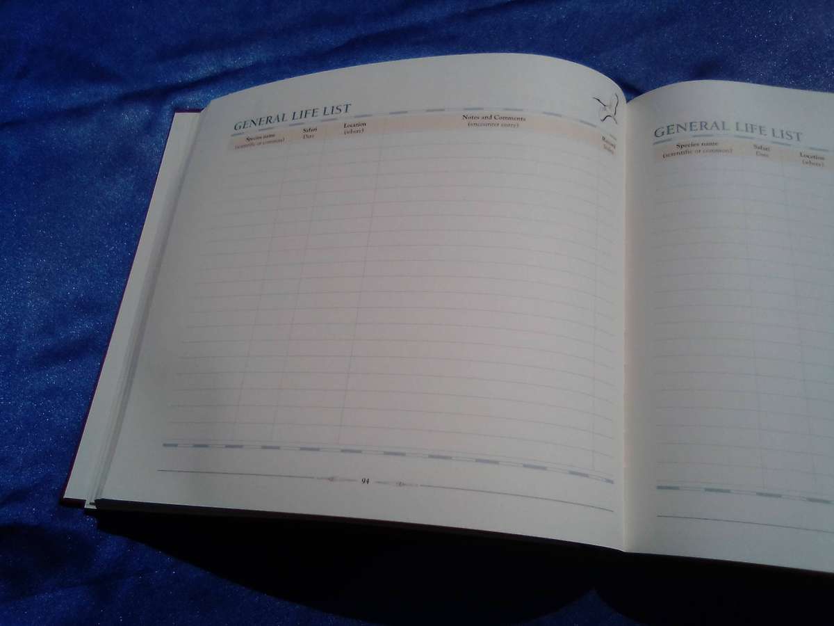 "African Safari Journal"  Excellent condition.  Hard cover.