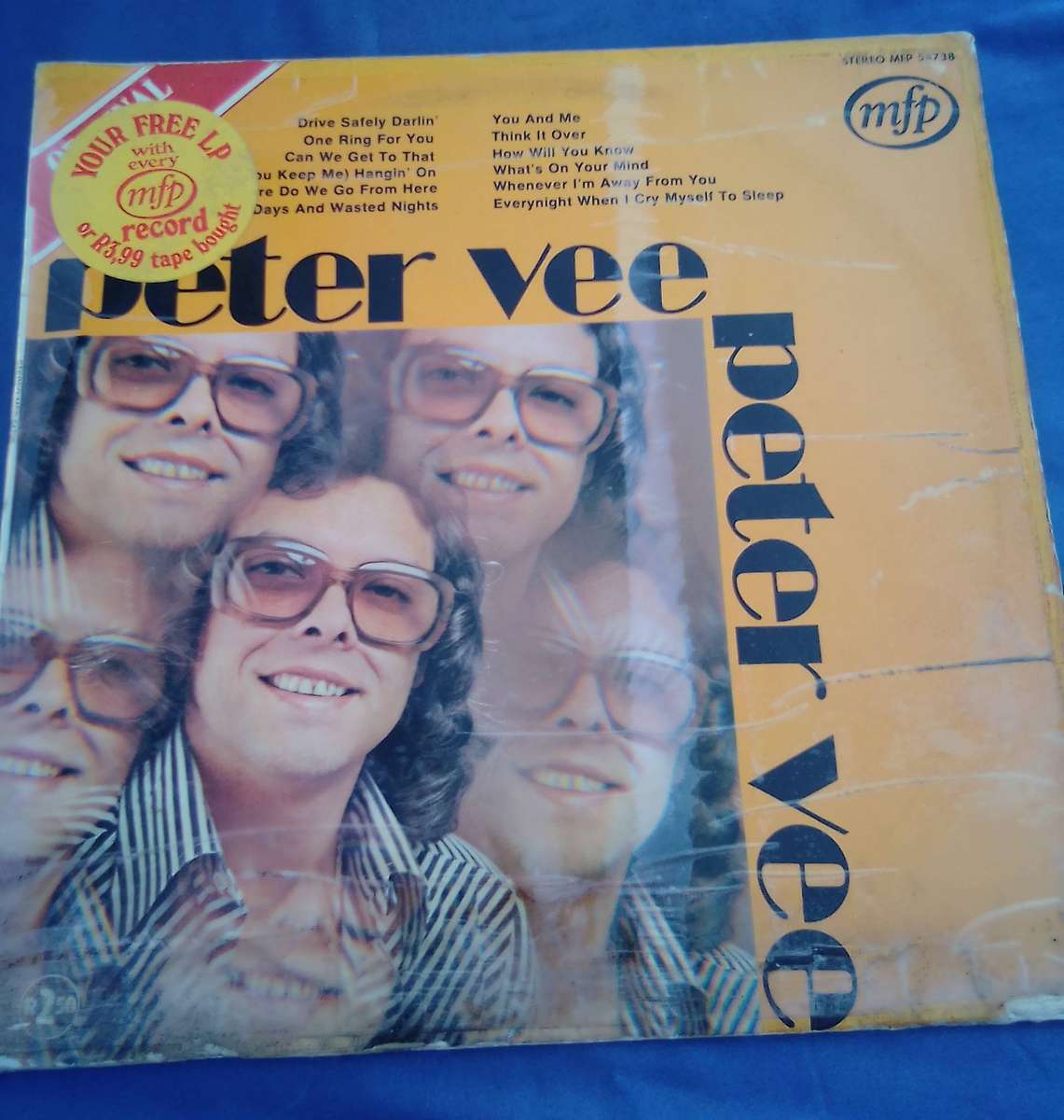 L.P. Peter Vee.   Cover: Good. L.P.:Very good.