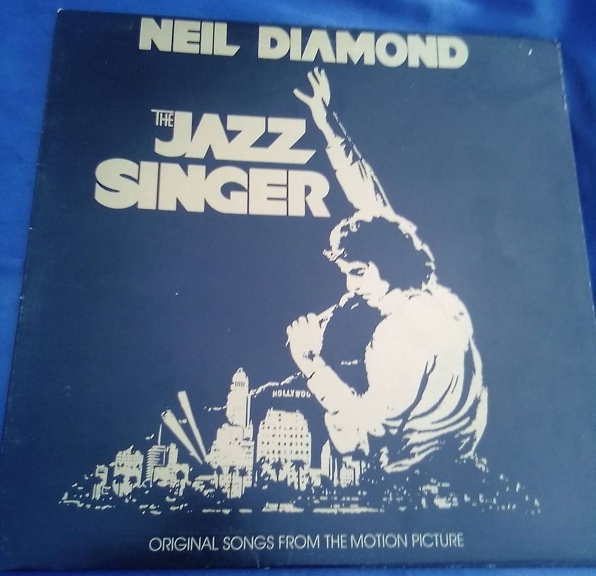 L.P. Vinyl Record.  Neil Diamond.  The Jazz Singer.  VG+ VG
