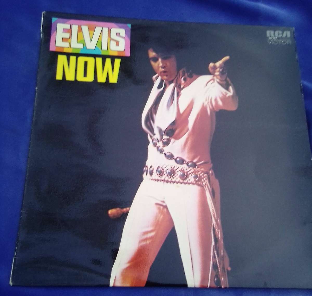 L.P. Vinyl Record.  Elvis Now.  VG+ VG