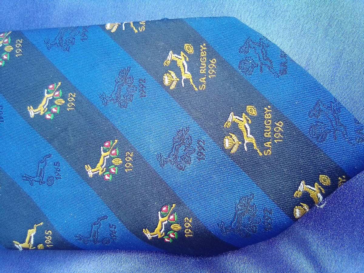 Rugby tie.  S.A. Rugby.