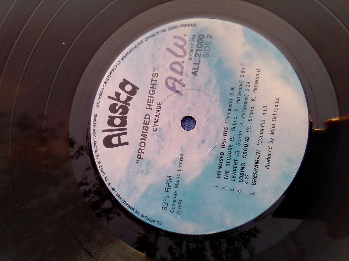 L.P. Vinyl Record. Cymande.  Promised Heights.  VG  VG