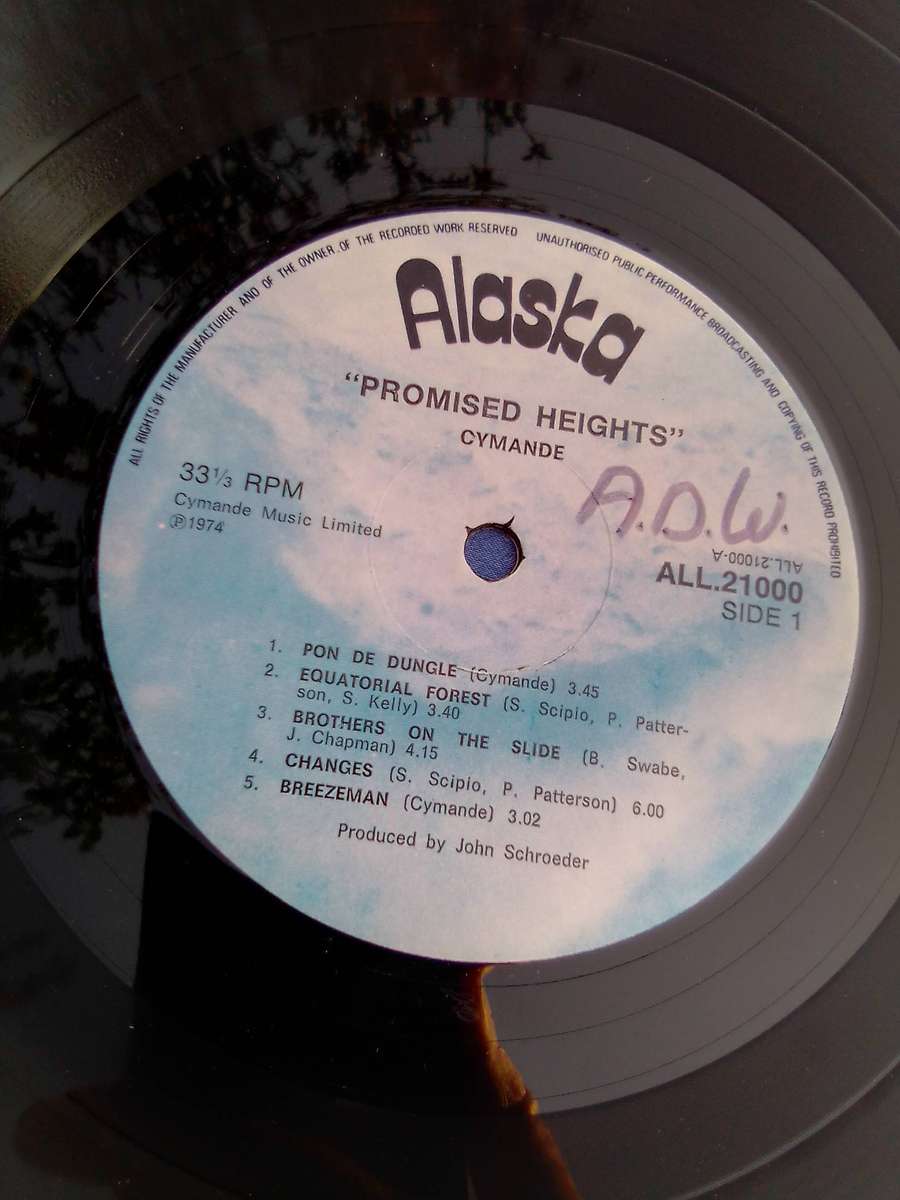 L.P. Vinyl Record. Cymande.  Promised Heights.  VG  VG