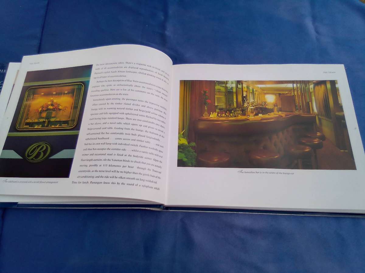 "The Blue Train"  Hard cover.