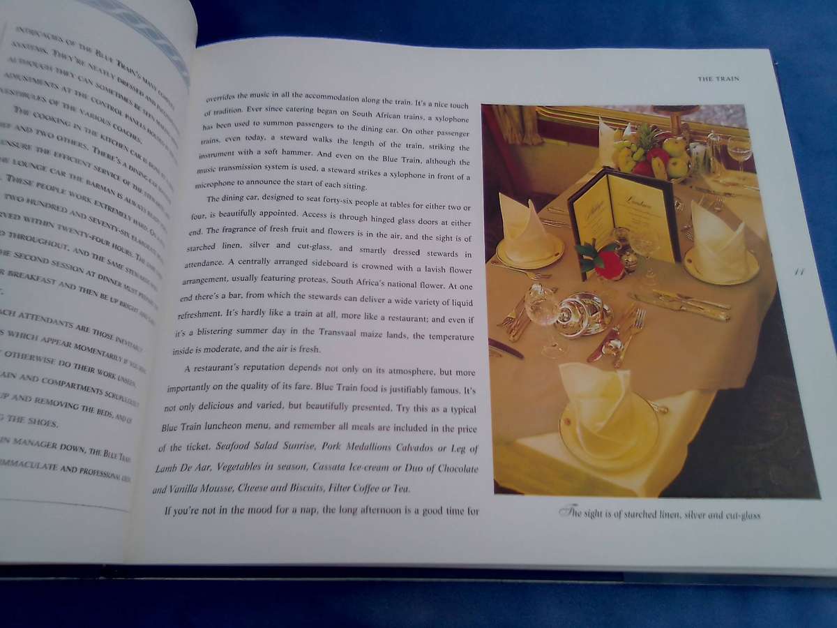 "The Blue Train"  Hard cover.