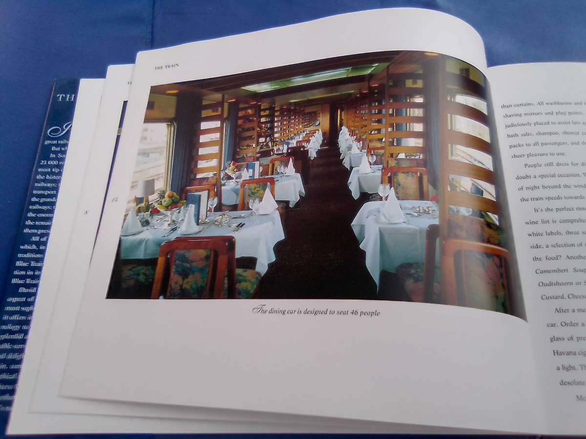 "The Blue Train"  Hard cover.