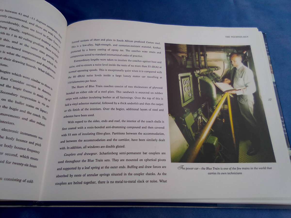 "The Blue Train"  Hard cover.