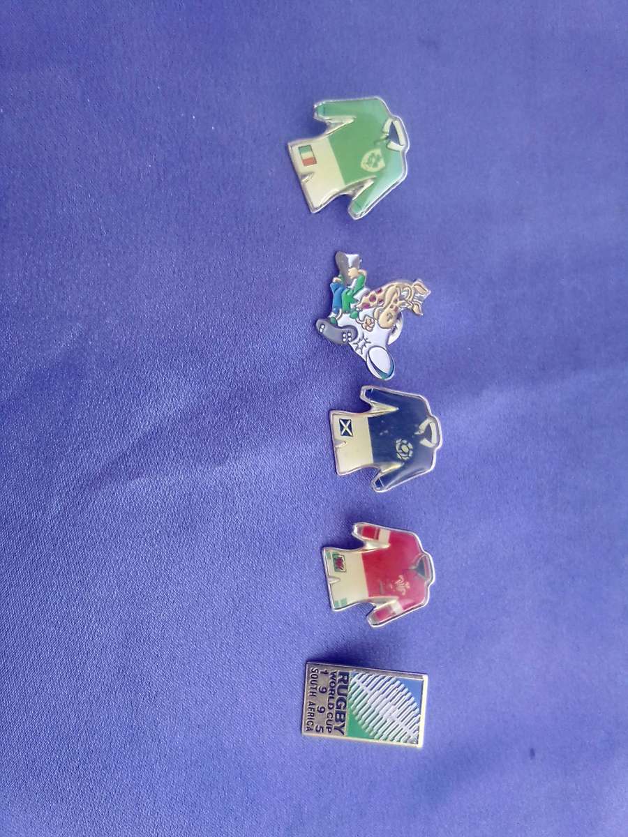Rugby joblot.  Lapel pins/badges.