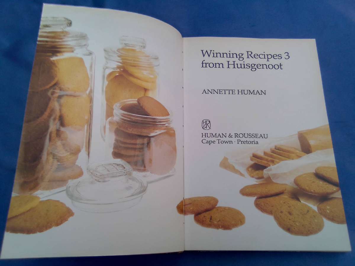 "Winning Recipes 3" Annette Human.  Hard cover.