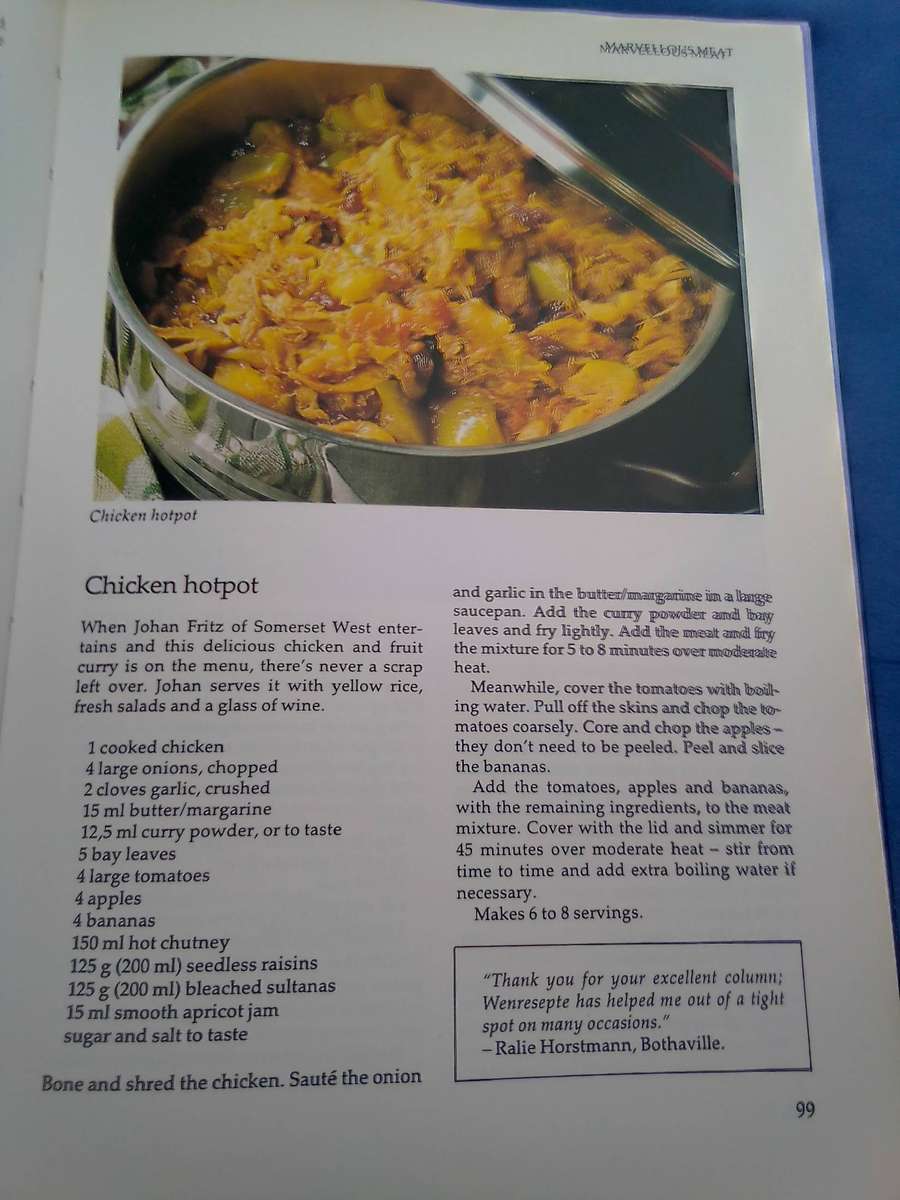 "Winning Recipes 3" Annette Human.  Hard cover.