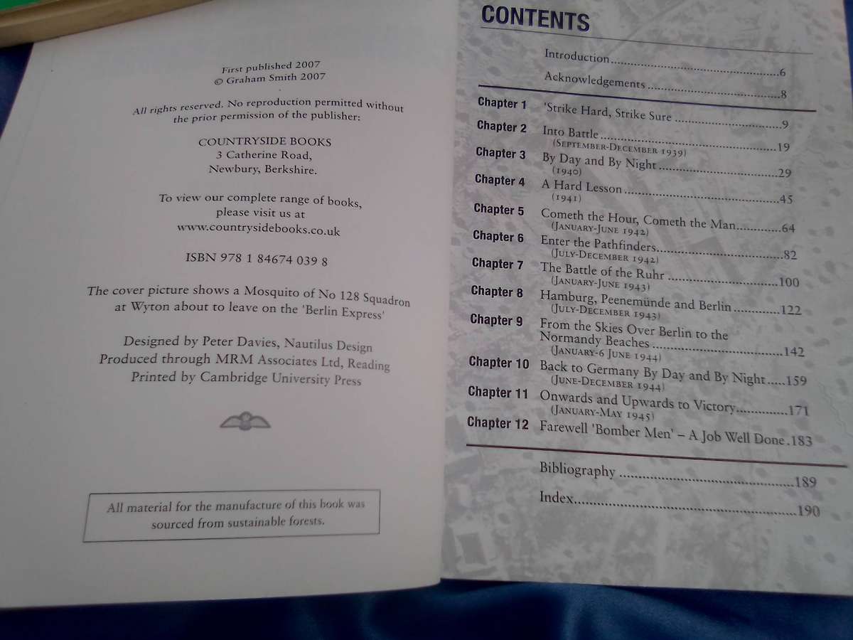 "Heroes of Bomber Command" Cambridgeshire.  Soft cover.