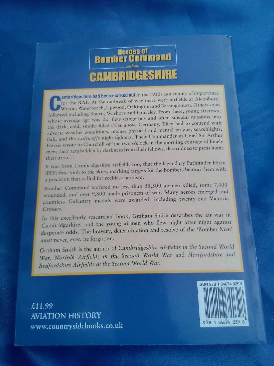"Heroes of Bomber Command" Cambridgeshire.  Soft cover.