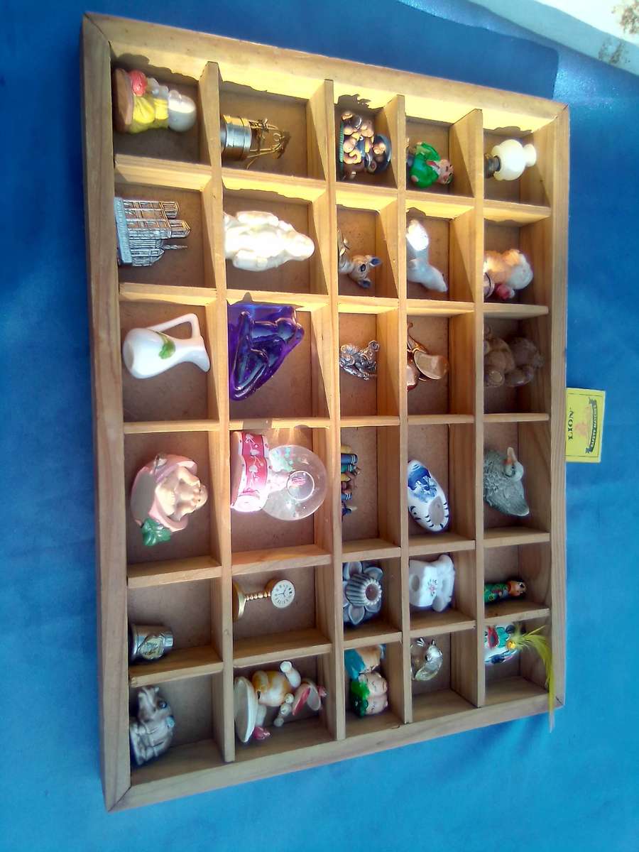 Printer's-tray (small 400x300) c/w ornaments