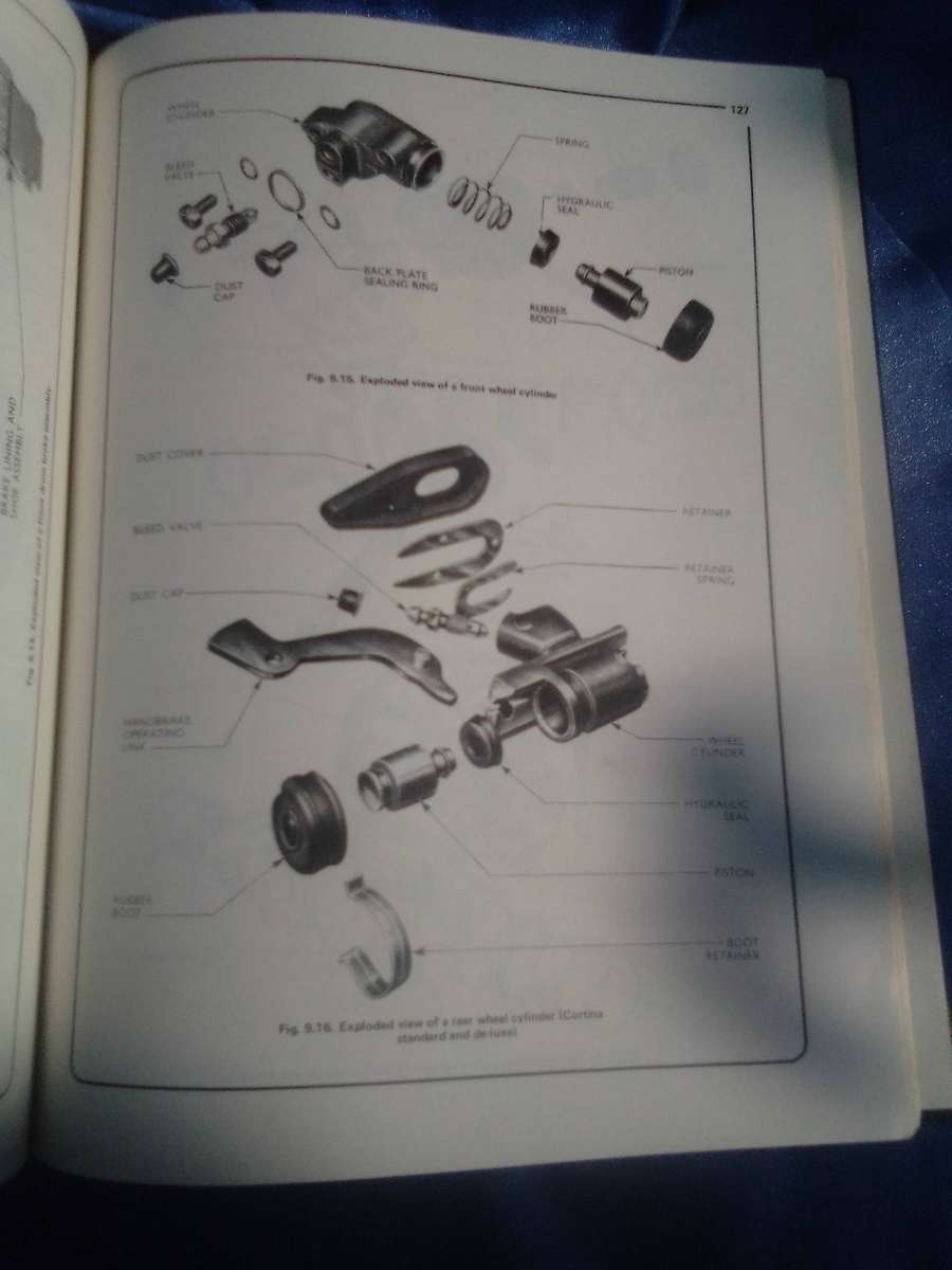 "Ford Cortina Mk I & Corsair 1500.  Owner's Workshop Manual". Hard cover.