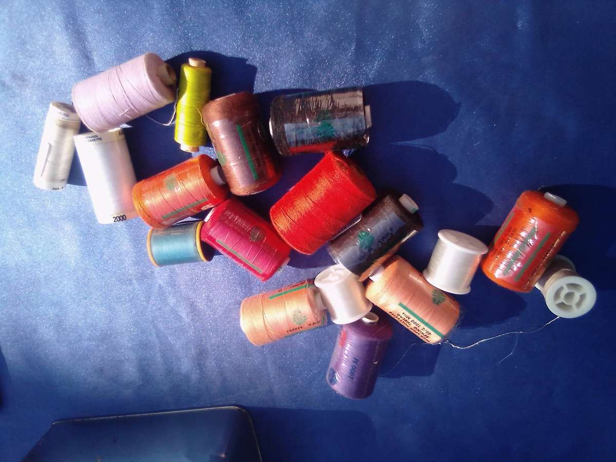 Sewing cotton threads joblot.