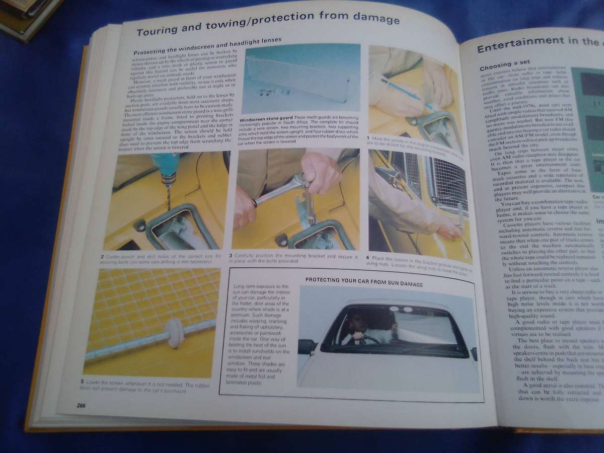 "AA. The South African Car Book". Hard cover.