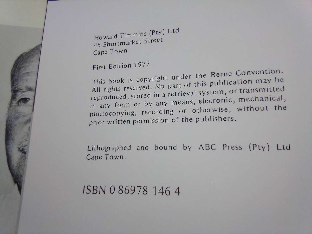 "Wild Flowers of Table Mountain". Hard cover.