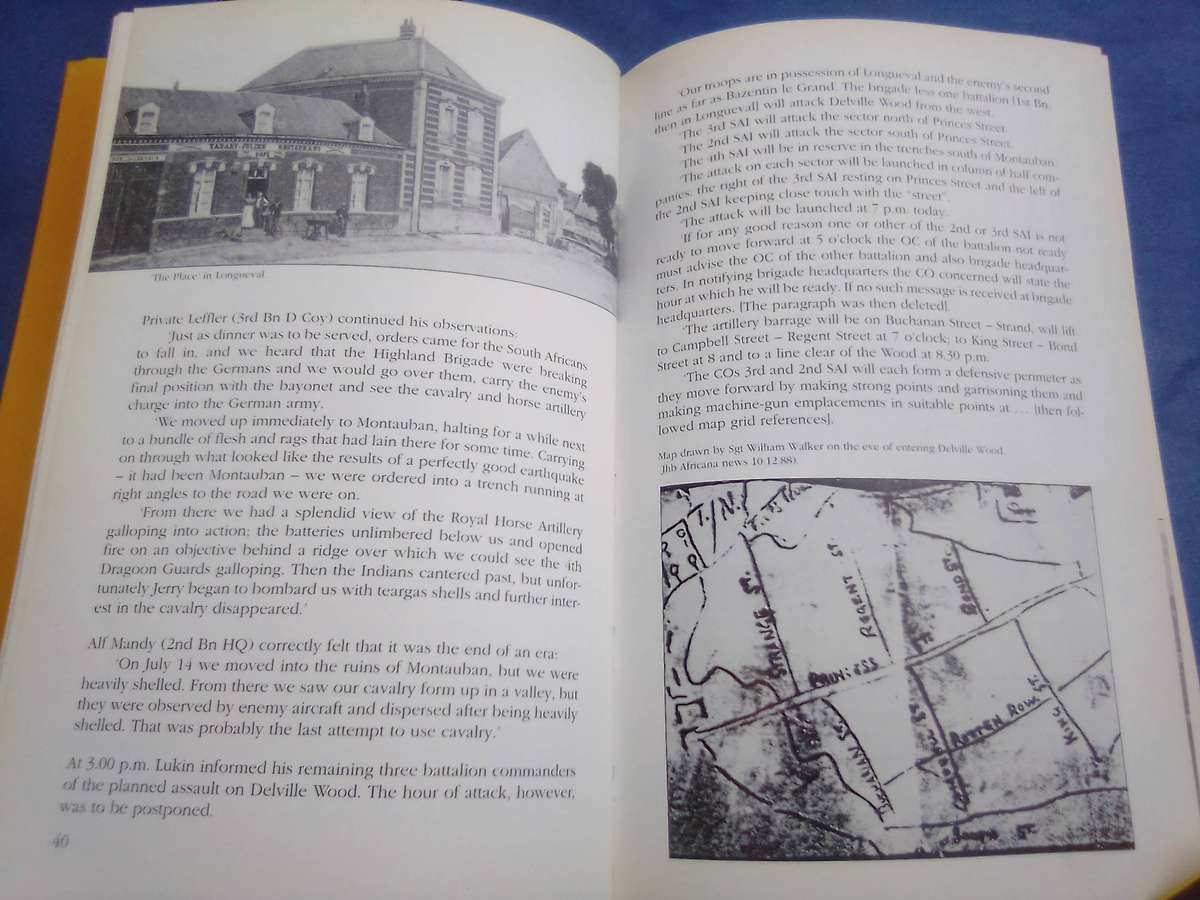 "Rollcall" The Delville Wood Story.  Hard cover.