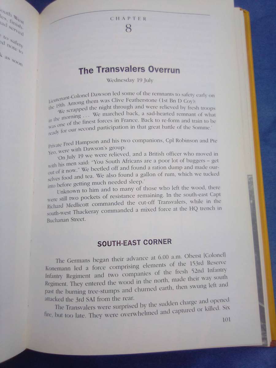 "Rollcall" The Delville Wood Story.  Hard cover.