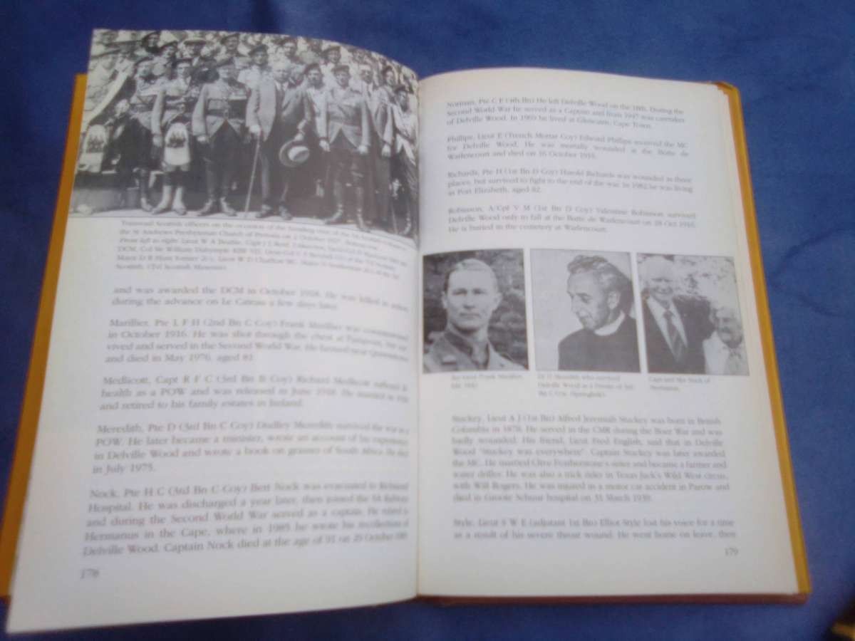 "Rollcall" The Delville Wood Story.  Hard cover.