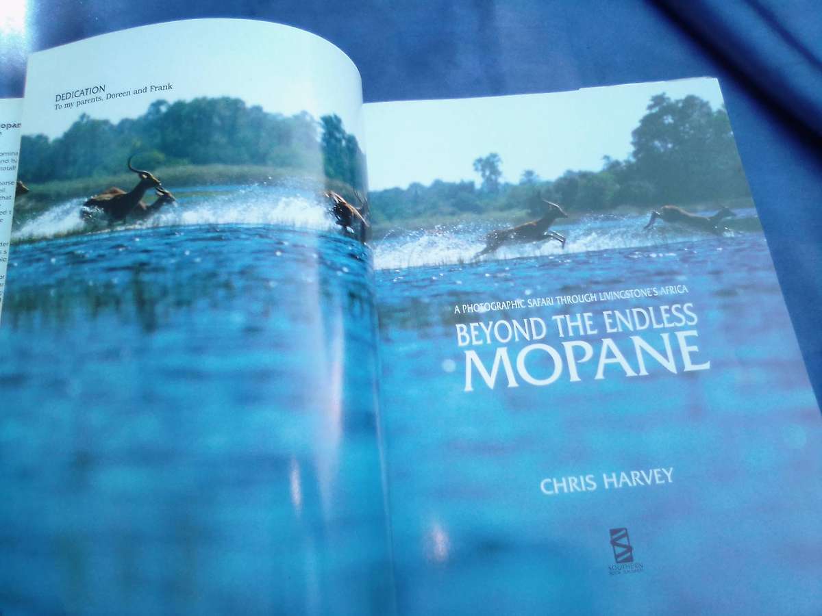 "Beyond the Endless Mopane"  Hard cover.