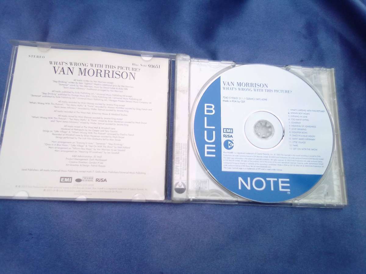 CD. Van Morrison.  What's Wrong with this Picture?.