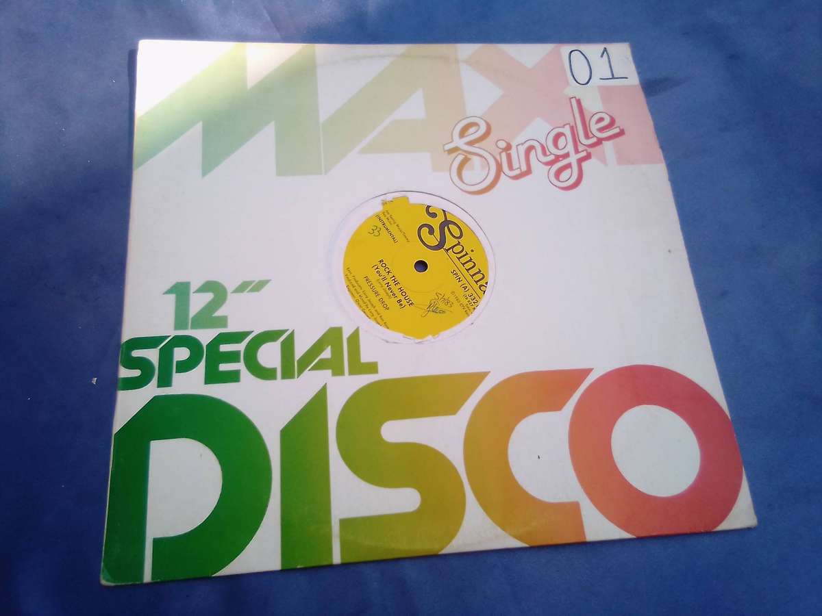 L.P.  12" Special Maxi Disco.  Rock the House.  Pressure Drop.     VG  VG
